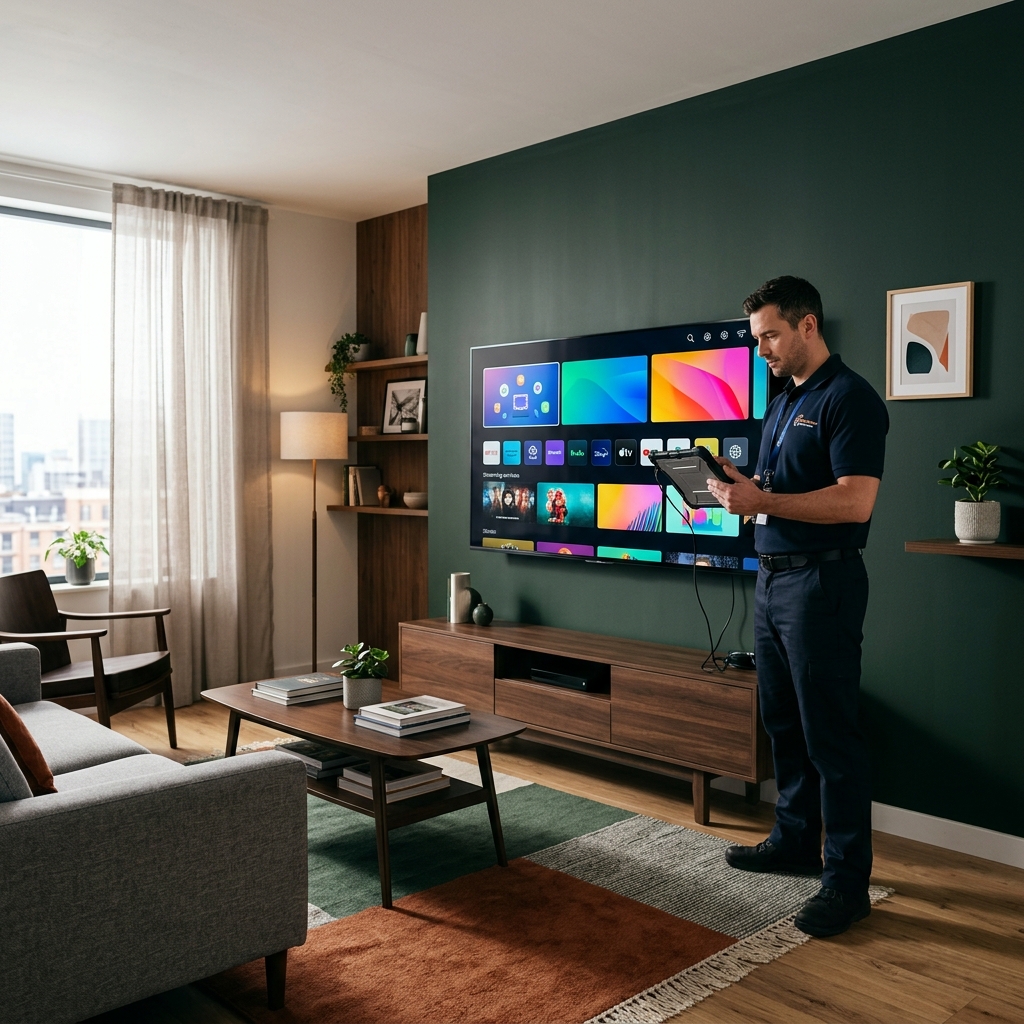 Smart TV Servisi - Bağlantı ve Arayüz Çözümleri